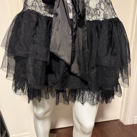 NWOT Sugar Thrillz Moonlight Heartbreak Mini Dress - Picture 6 of 12